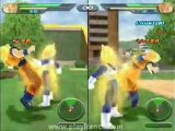 Dragon Ball Z Budokai Tenkaichi (PS2) - Vegeta et Goku dans le mode versus