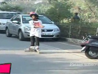 POONAM PANDEY AT MINI MAIRATHON - 01.mp4