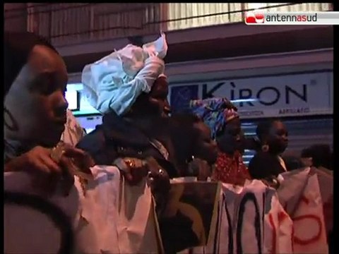 TG 19.12.11 Bari: corteo no al razzismo , è polemica