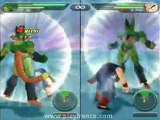 Dragon Ball Z Budokai Tenkaichi (PS2) - Cell prend sa revanche sur le puissant Gohan.