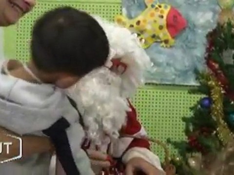 Le Père Noël s’est rendu dans les écoles (Vendée)