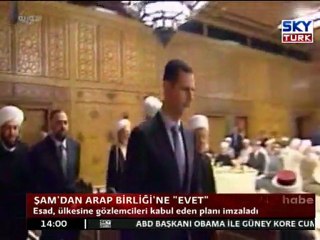 Şam'dan Arap Birliğine "Evet"