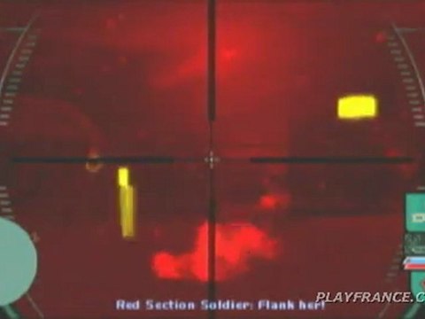 Syphon Filter : Dark Mirror (PSP) - Expérimenter les différents mode de vision