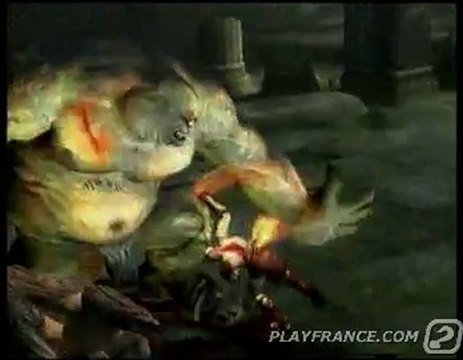 God of War II : Divine Retribution (PS2) - Premier trailer du jeu présenté quelques jours avant l'E3 2006.