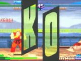 Street Fighter Alpha 3 MAX (PSP) - Ken vs Guile