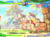 Street Fighter Alpha 3 MAX (PSP) - Maki & Mika vs Dhalsim