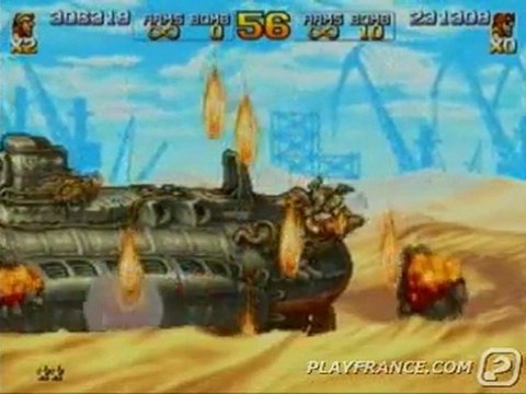 Metal Slug 5 (PS2) - Des fonds marins au désert