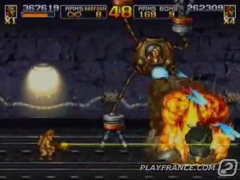 Metal Slug 5 (PS2) - En voiture puis à pied