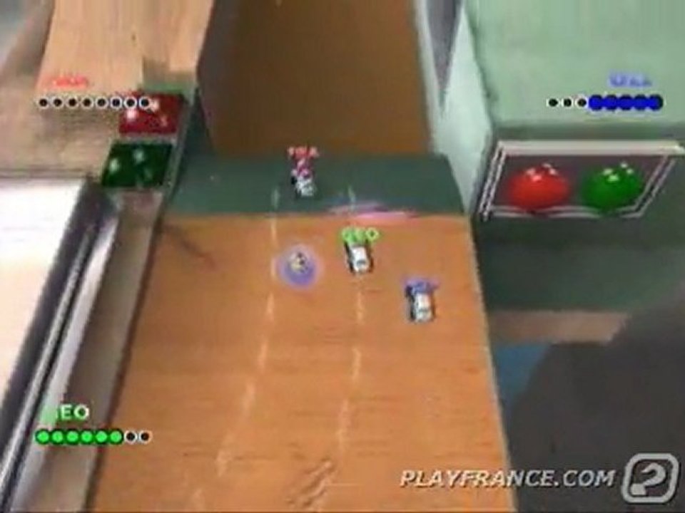 MicroMachines V4 (PS2) - L'atelier de menuiserie