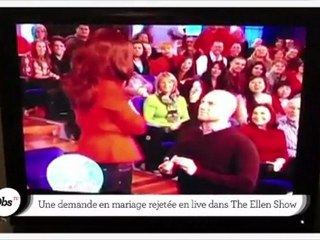 Elle refuse sa demande en mariage en direct à la télévision