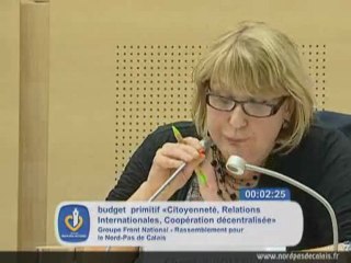15-12-11 - 14 - Chantal Bojanek sur le budget Coopération décentralisée
