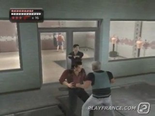 The Sopranos : Road to Respect (PS2) - Concours de muscles.