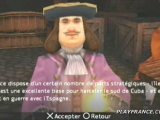 Sid Meier's Pirates (PSP) - Introduction du jeu