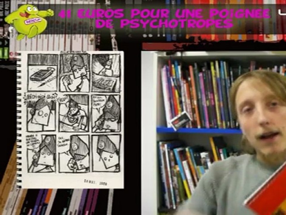 1 jour 1 BD - 41 Euros pour une poignée de psychotropes