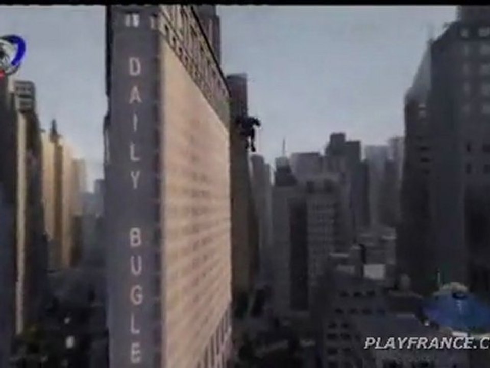 Spider-Man 3 (PS3) - Jet de toile entre buildings