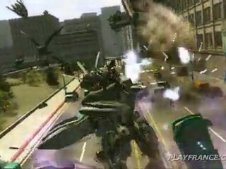 Transformers : The Game (PS3) - Ironhide vs Blackout