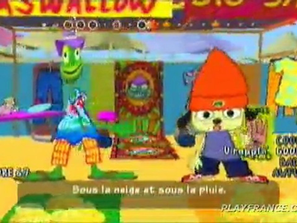PaRappa the Rapper (PSP) - PaRappa vendeur ambulant