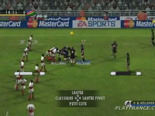 Rugby 08 (PS2) - Les All-Blacks face à la Namibie
