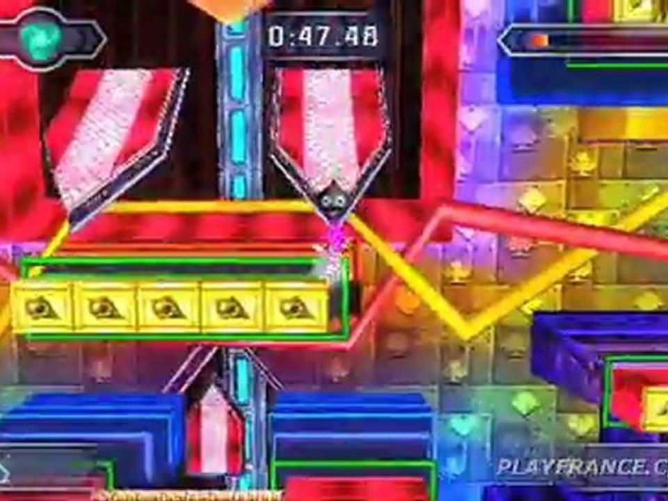 Sonic Rivals 2 (PSP) - La collecte d'anneaux