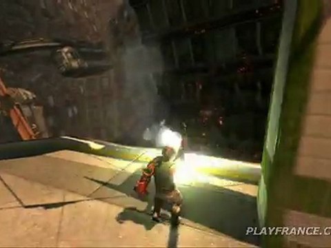 Bionic Commando (PS3) - Une séquence au gun