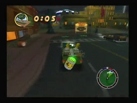 Gamesknights - Les Simpsons Hit & Run dernier niveau + cinématiques