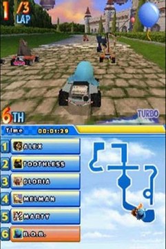 DREAMWORKS SUPERSTAR KARTZ NDS DS Rom Download (EUROPE)