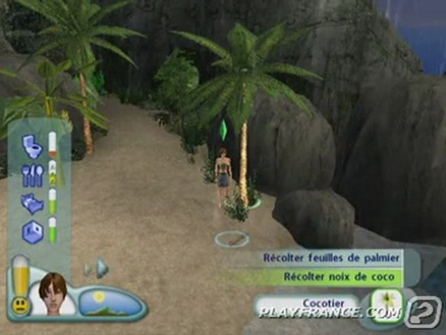 Les Sims 2 Naufragés (PS2) - Apprentissage de la survie - Vidéo Dailymotion