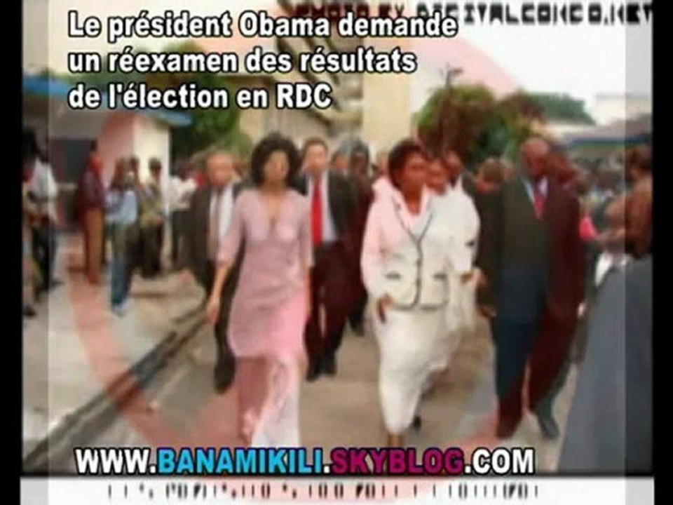 Réaction de la maison blanche aux élections de la RDC