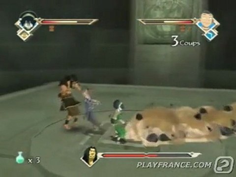 Avatar le Dernier Maître de l’Air : Le Royaume de la Terre en Feu (PS2) - Un boss du jeu