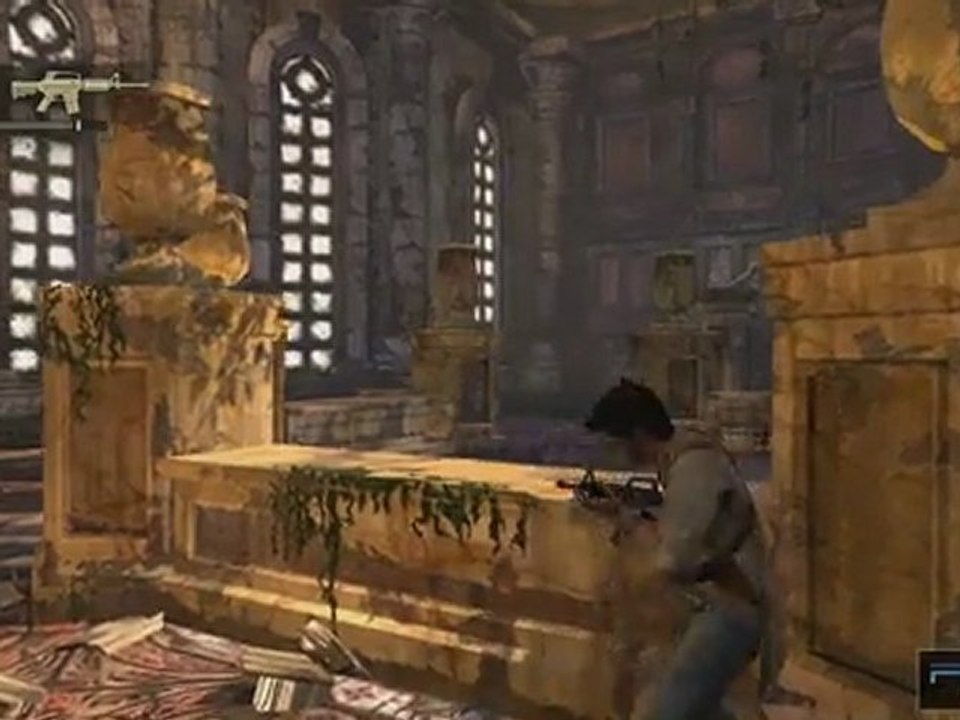 Uncharted : Drake’s Fortune (PS3) - Nathan joue du gun