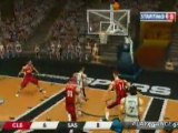 NBA Live 08 (PSP) - Cavaliers vs Spurs