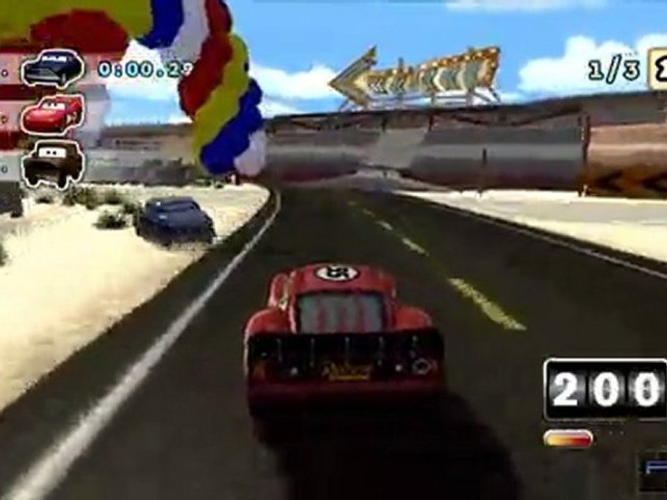 Cars : La Coupe Internationale de Martin (PS3) - Circuit de Radiator Springs