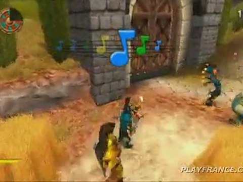 Astérix aux Jeux Olympiques (PS2) - Astérix joue du romainophone