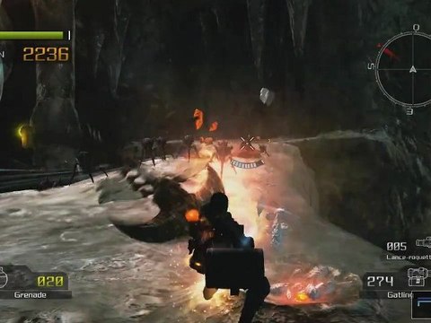 Lost Planet (PS3) - Une caverne hostile