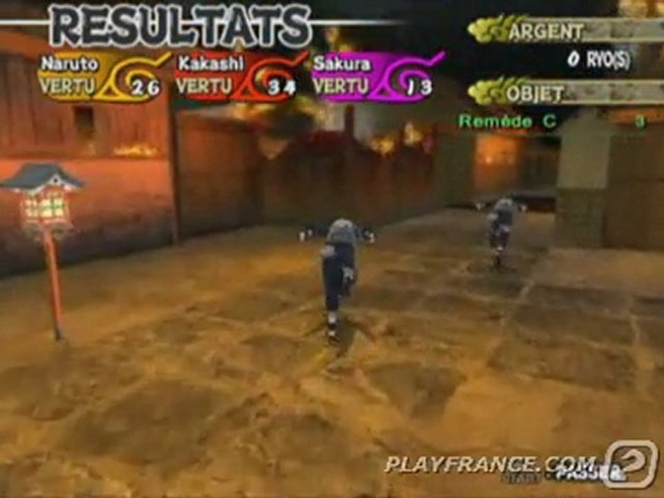 Naruto : Uzumaki Chronicles 2 (PS2) - Extrait du Chapitre 1