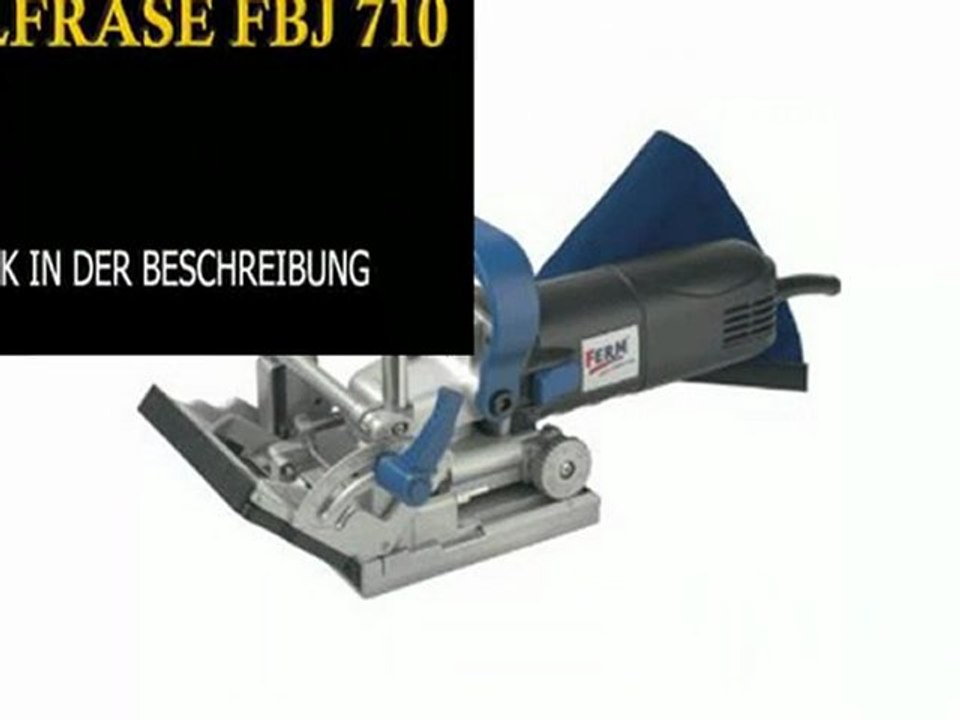 Ferm BJM1001 Flachdübelfräse FBJ 710
