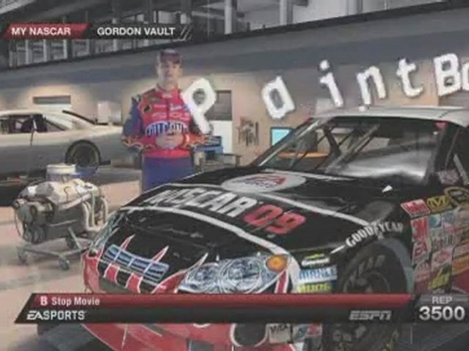 Nascar 09 (PS3) - Présentation par Jeff Gordon