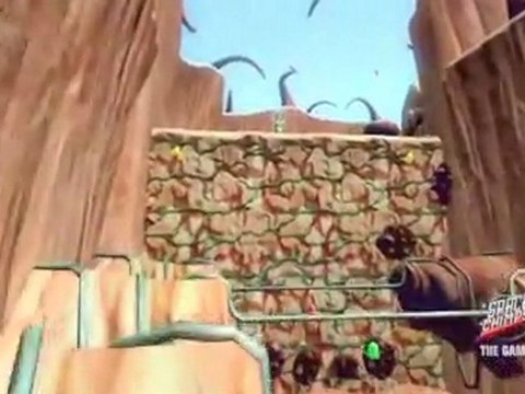 Les Chimpanzés de l'Espace (PS2) - Balade dans les décors n°1