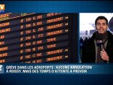 Grève dans les aéroports : de l’attente à Roissy