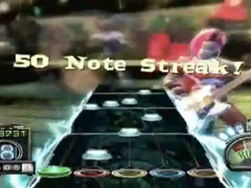 Guitar Hero 3 : Legends of Rock (PS3) - Kratos et sa guitare