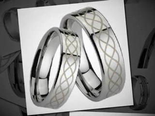 Mens Sterling Silver Wedding Bands