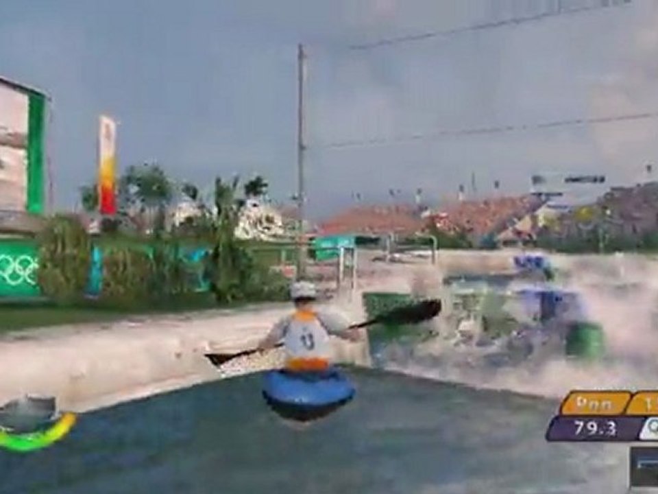 Beijing 2008 - Le Jeu Vidéo Officiel des Jeux Olympiques (PS3) - Le canoë kayak