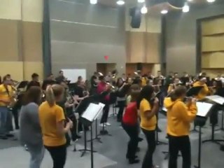 Rage against the machine en version fanfare univesitaire