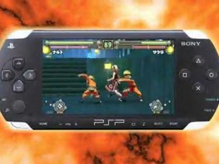 Naruto : Ultimate Ninja Heroes 2 : The Phantom Fortress (PSP) - Premier trailer