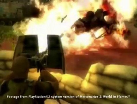 Mercenaries 2 : World in Flames (PS2) - Trailer de la version PS2