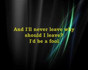 YOU NEEDED ME - Instrumental Version