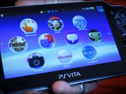 PS VITA : Interface et Applications