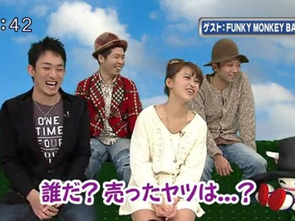 sakusaku 111220 2 ゲストはFUNKY MONKEY BABYSの三人です 2/5