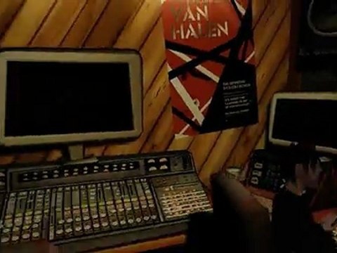 Guitar Hero World Tour (PS3) - Le studio d'enregistrement