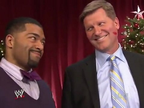 HD WWE RAW 12 19 11 The Bella Twins, David Otunga John Laurianiatis Backstage Segment